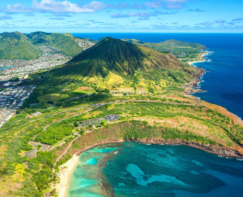 bluehawaiianhelicopters oahu complete helicopter tour oahu hanauma bay